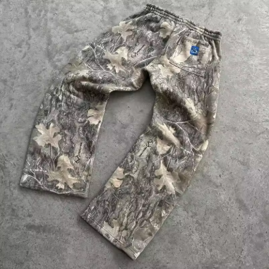 Camouflage Baggy Teen & Men's Sweat Pants